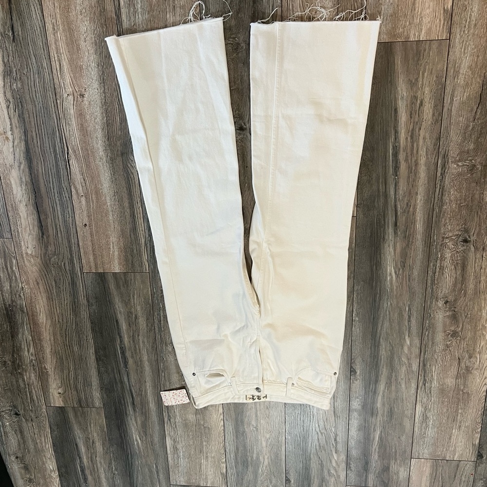 FREE PEOPLE 31 High Rise Flare Jeans